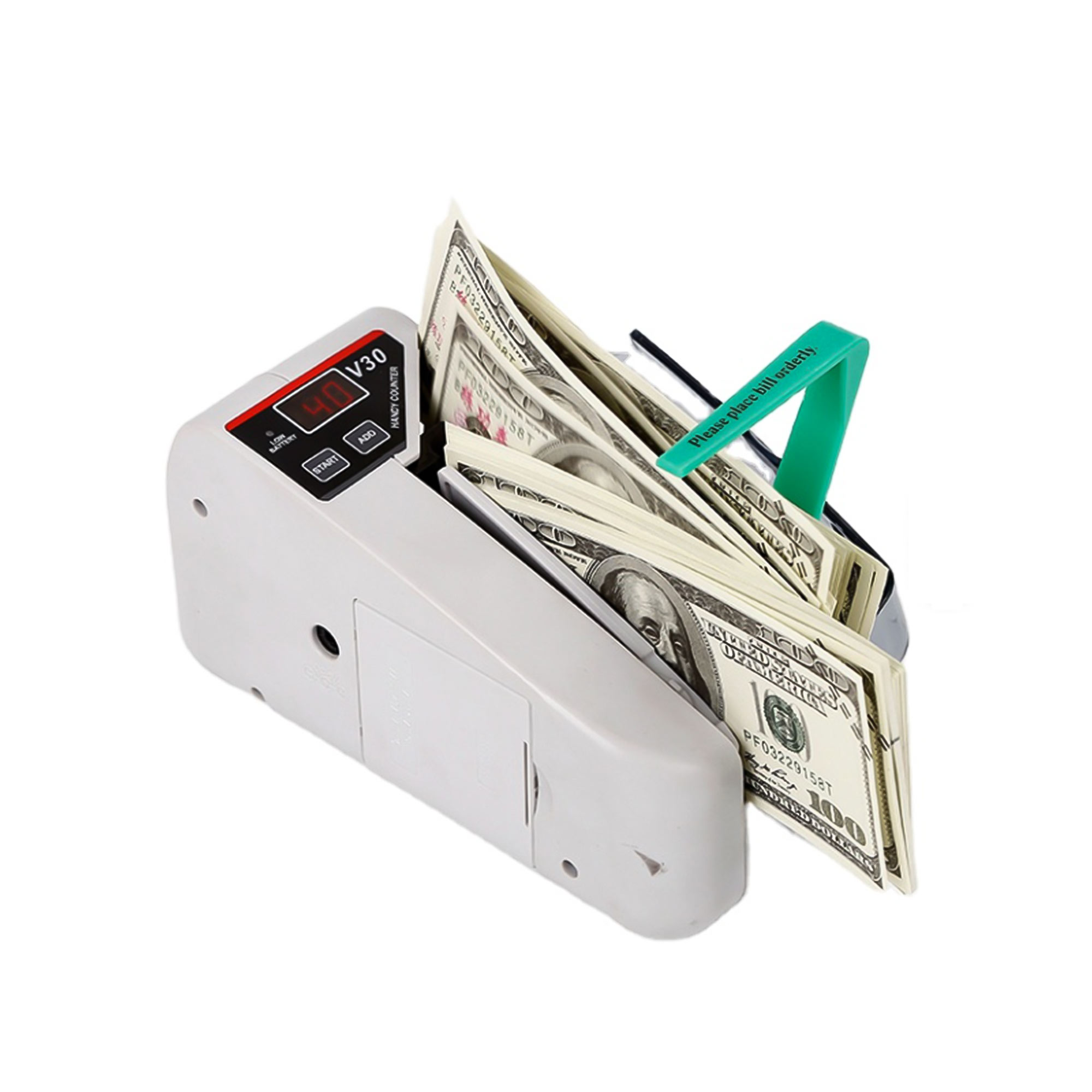 ماكينة عد النقود سهلة الحمل - الصورة 2