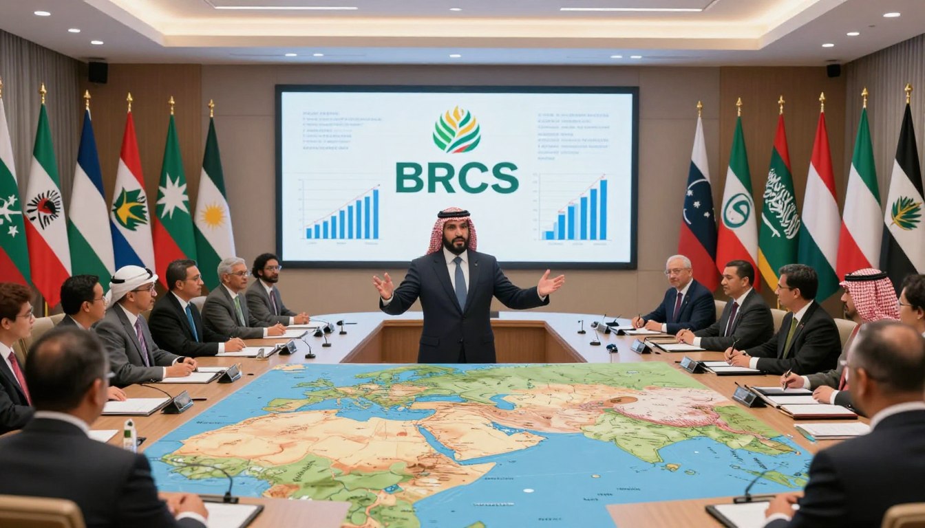 أثر انضمام السعودية لتكتل بريكس على الاستثمار