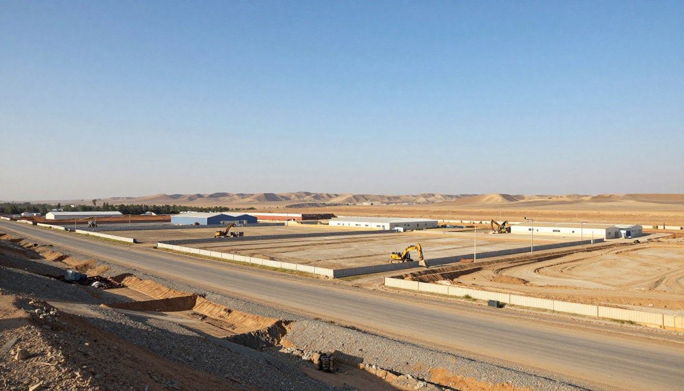 أراضي خام صناعية طريق الخرج مخصصة للمصانع