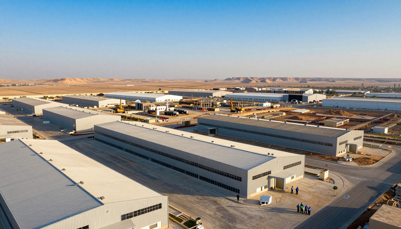 أراضي صناعية في مدينة جازان للصناعات الأساسية