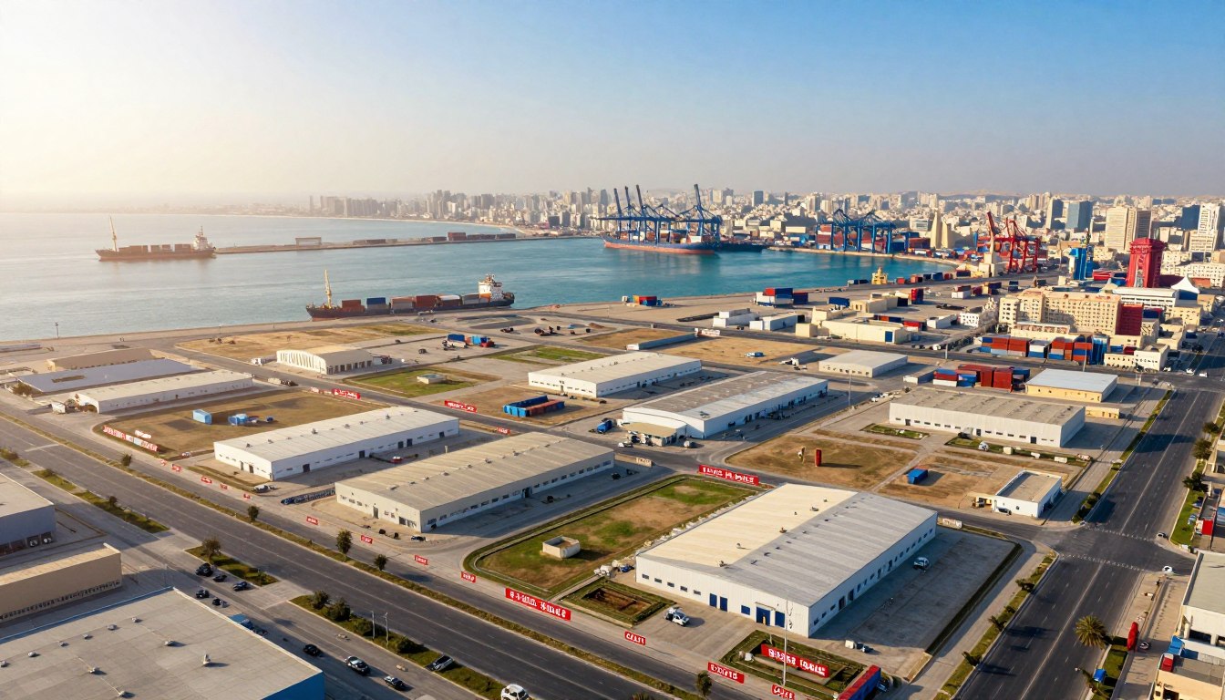 أراضي لوجستية للبيع قرب ميناء جدة الإسلامي