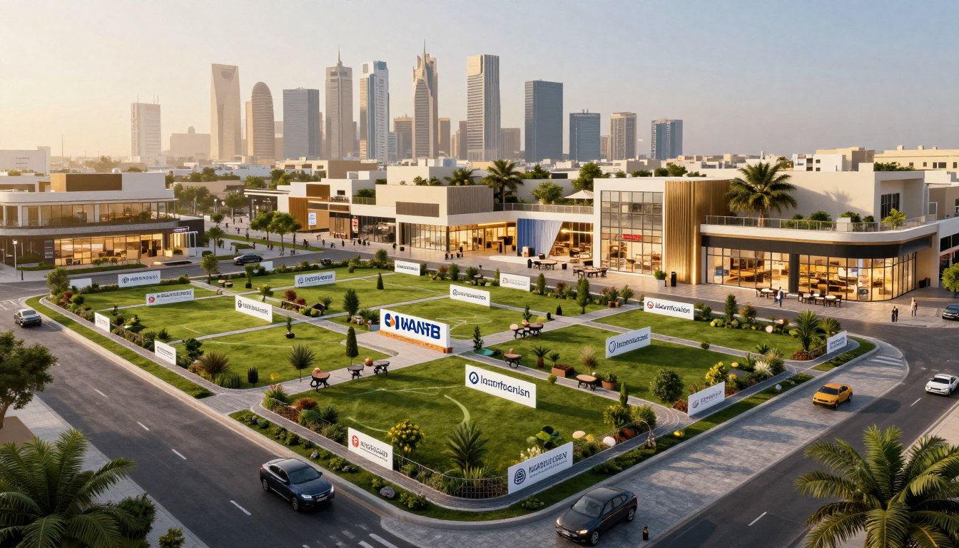 بلكات أراضي تجارية لتطوير ستريب مول بالرياض