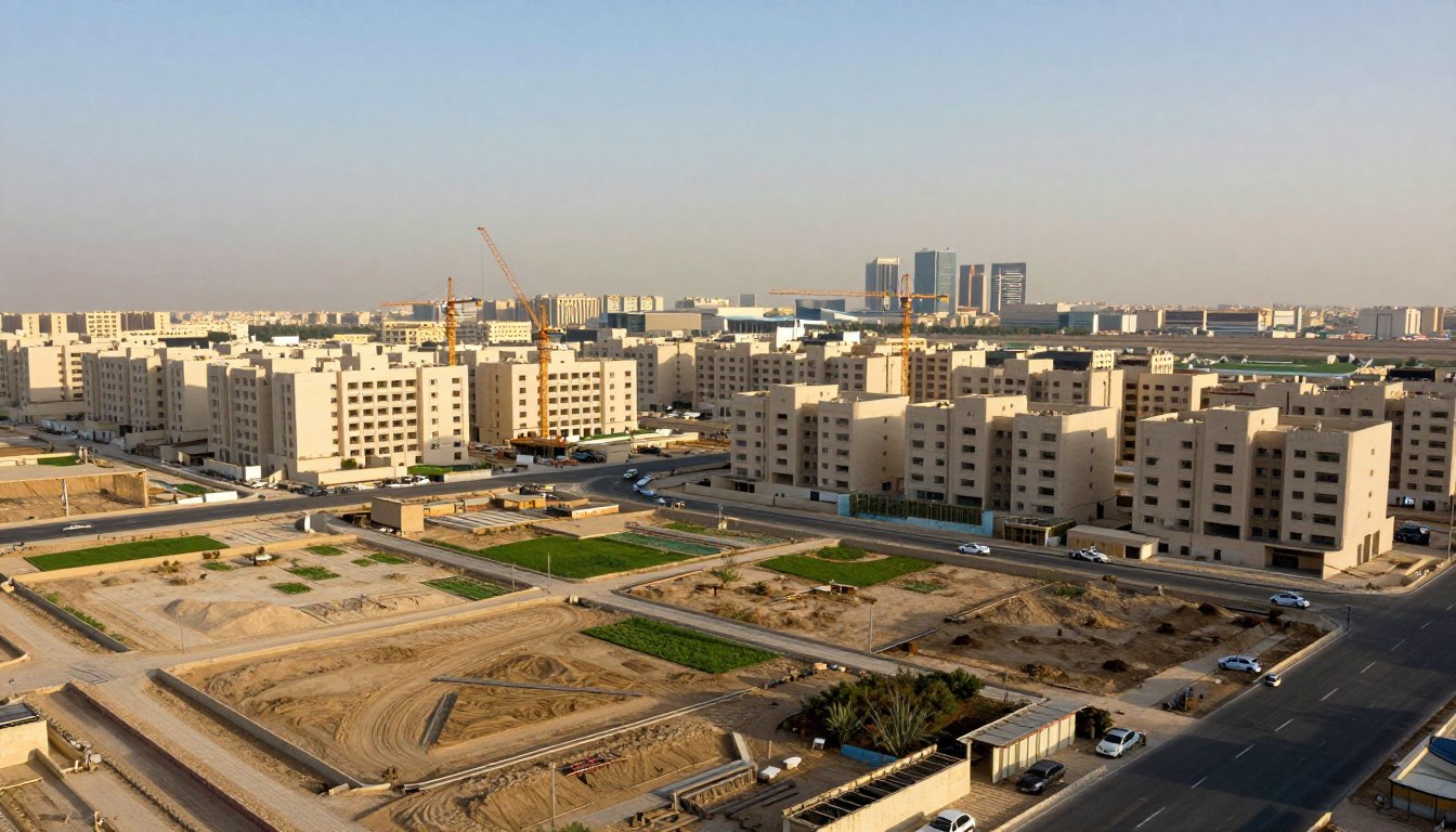 بلكات سكنية خام شمال الرياض منطقة نمو عمراني