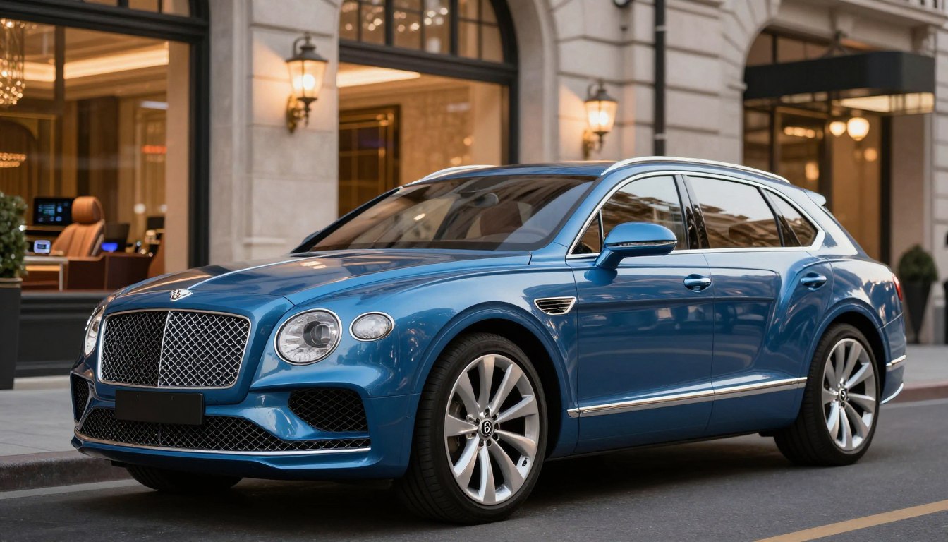 بنتلي بنتايجا قاعدة عجلات طويلة EWB حزمة أزور