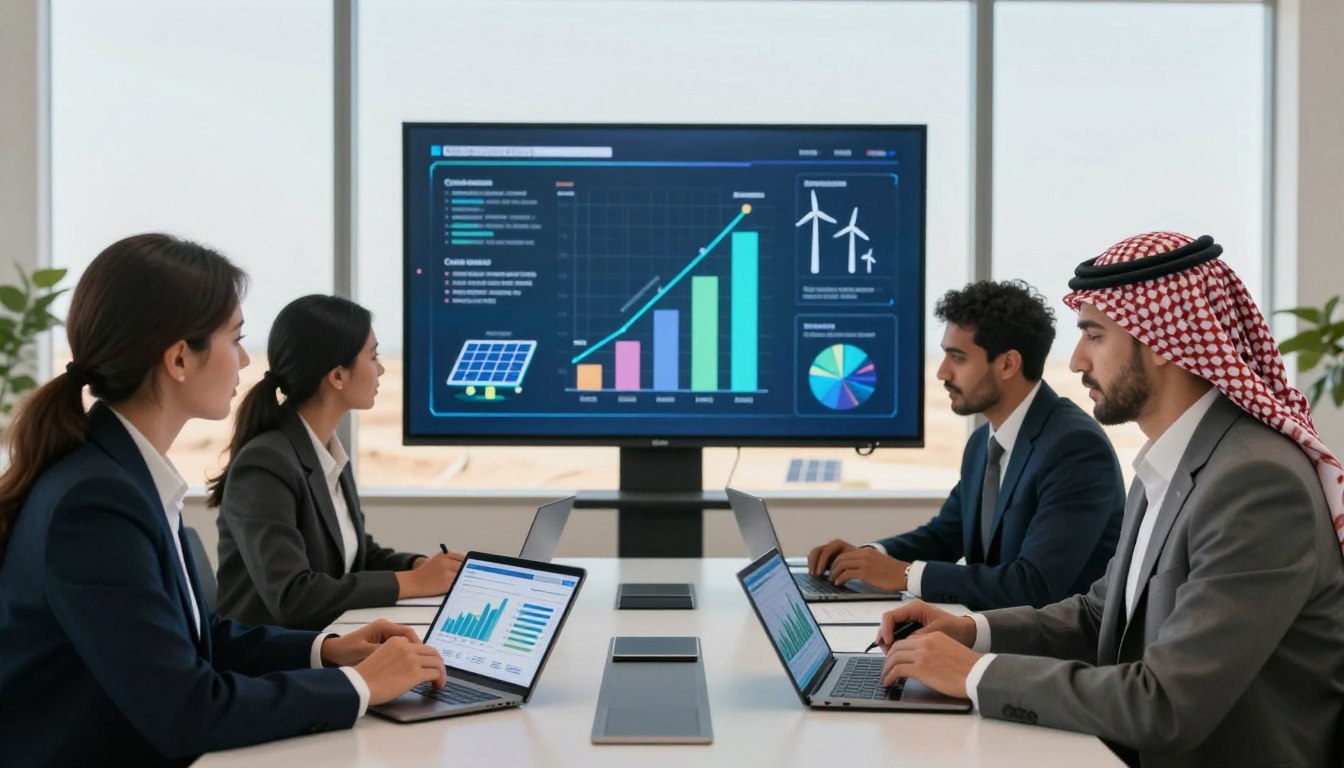 تحليل التدفقات النقدية لشركات الطاقة المتجددة في السعودية