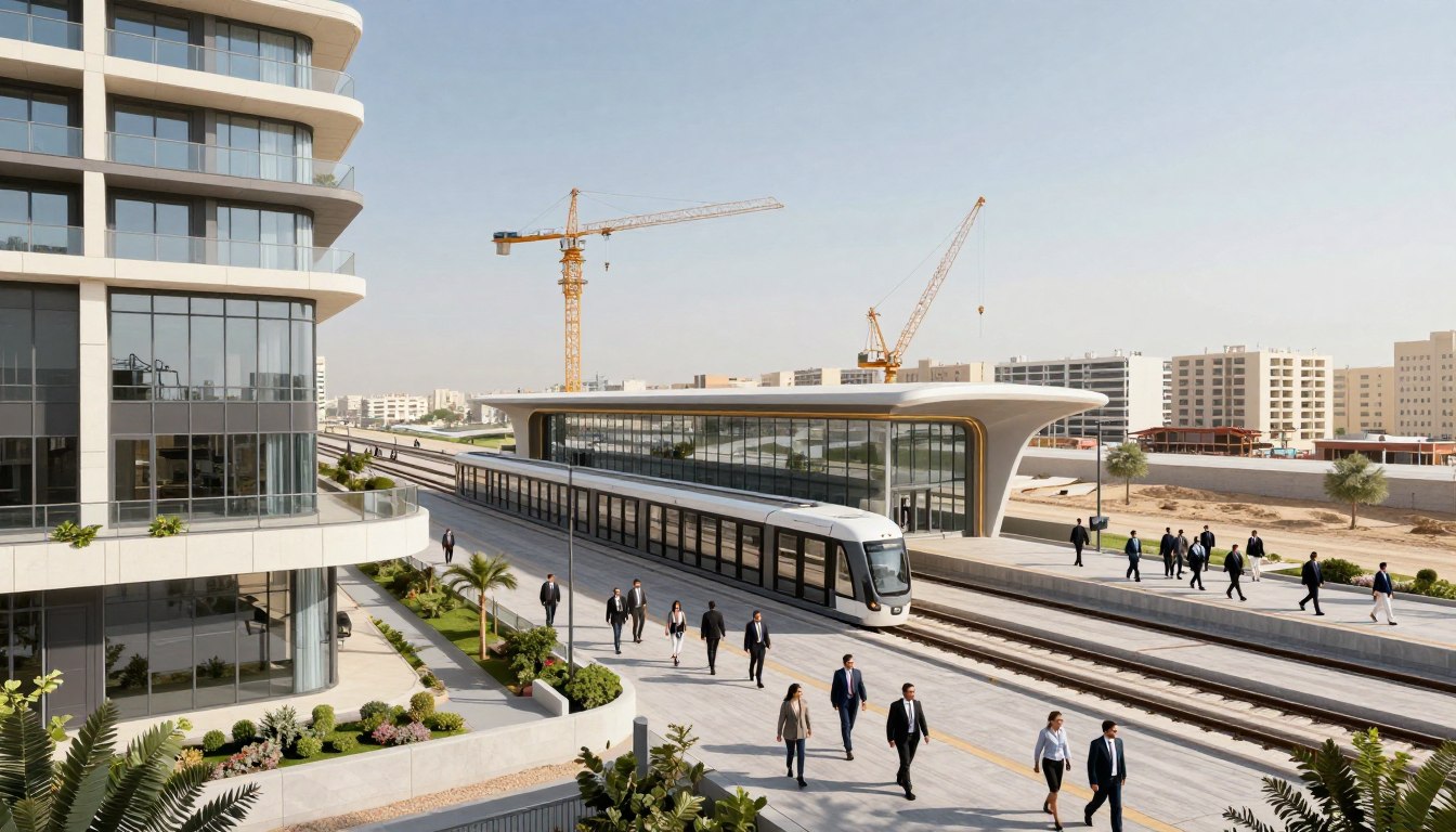 شقق استثمارية قرب محطات مترو الرياض الرئيسية