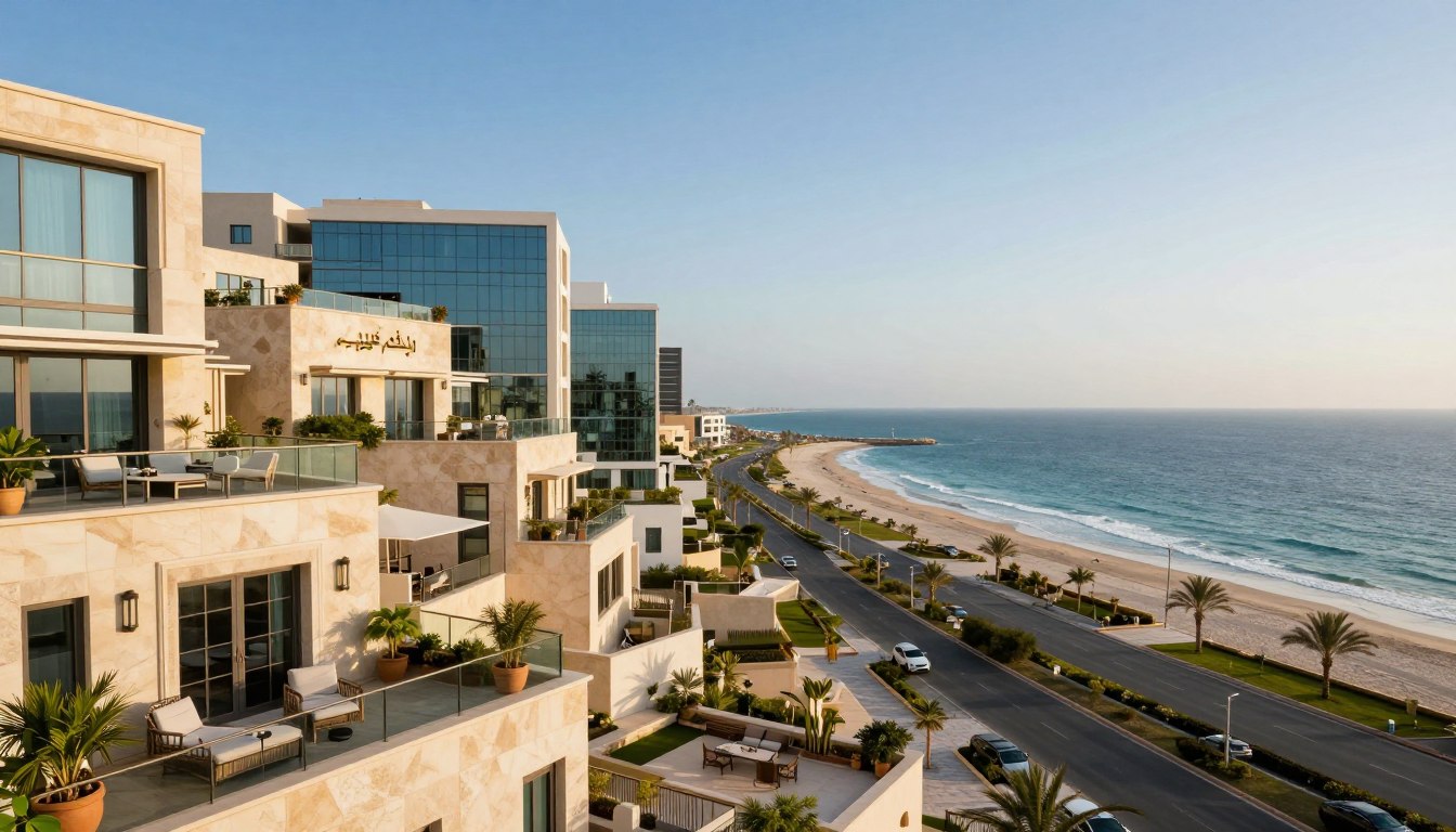 شقق تمليك في جدة حي الشاطئ بإطلالة بحرية