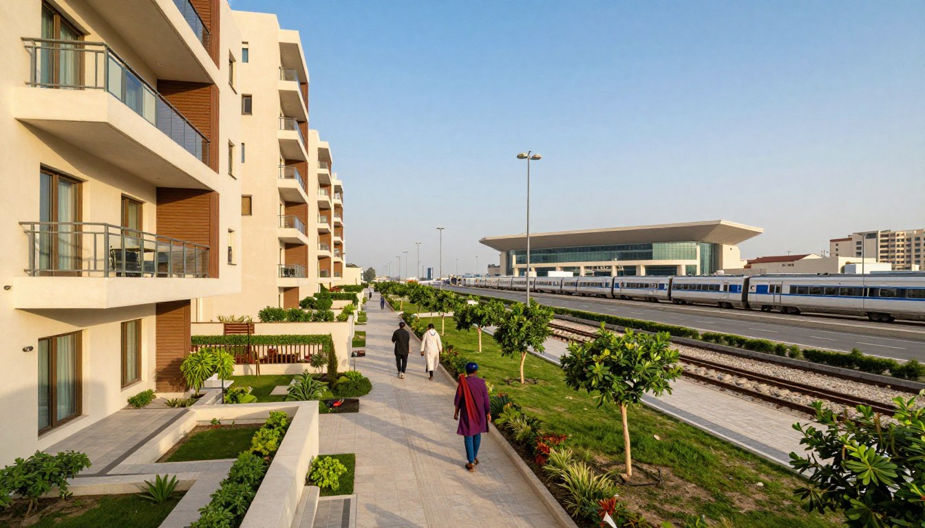 شقق تمليك قرب قطار الحرمين مكة الرصيفة