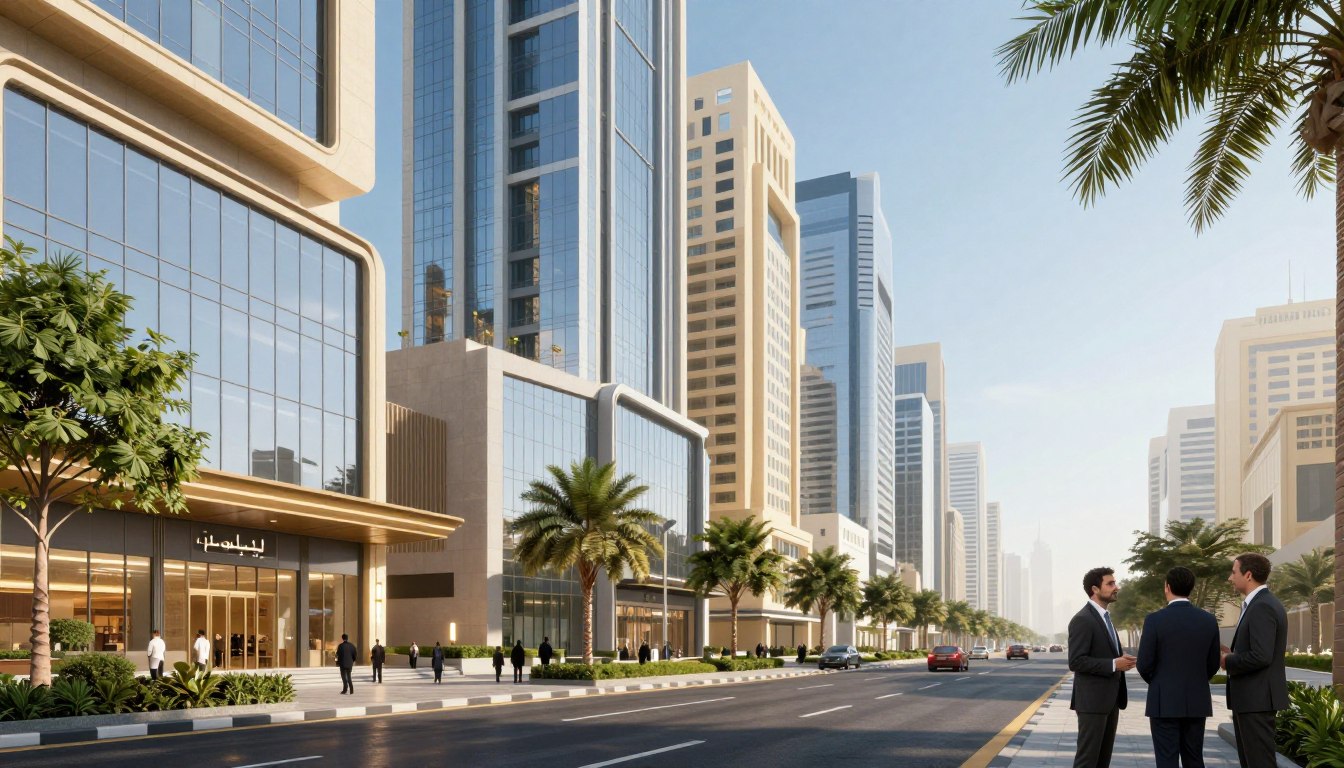 عمائر تجارية للبيع طريق الملك فهد الدخل المرتفع