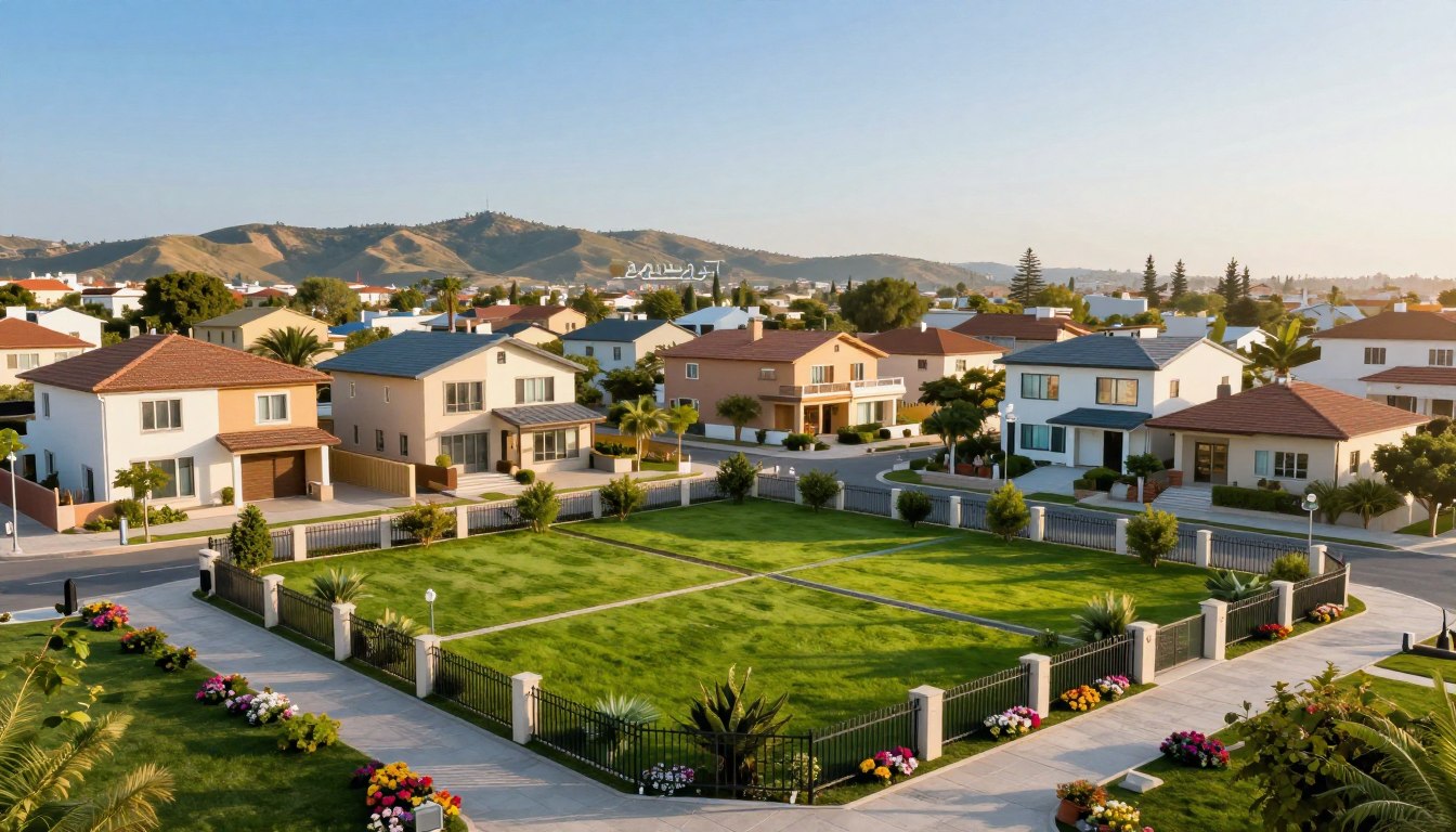 قطع أراضي سكنية حي الياسمين مساحات صغيرة